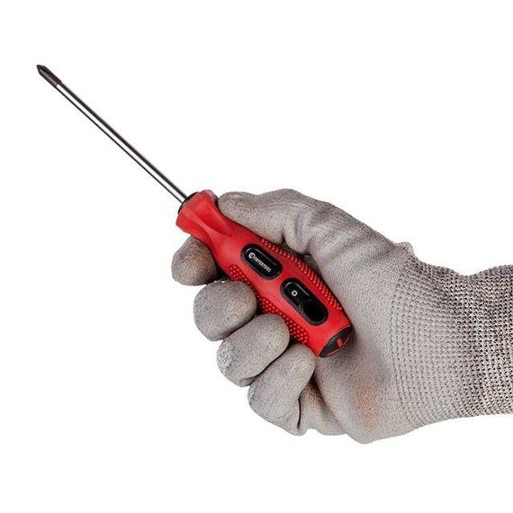 Викрутка хрестова PH1*100 мм INTERTOOL VT-3137 | Зображення 3