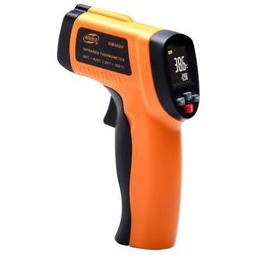 Пирометр бесконтактный инфракрасный -50-+420℃, 12:1, EMS=0,1-1 BENETECH GM300H