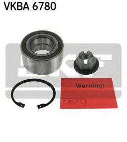 Підшипник маточини FORD FOCUS, C-MAX, KUGA II 10 - передн. міст (Вир-во SKF) SKF VKBA6780 на FORD C-MAX II (DXA/CB7, DXA/CEU)