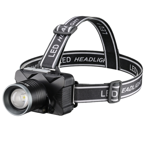 Ліхтар акумуляторний налобний YEMAO YM-T305 TG Motion Sensor Li-Ion акумулятор ЗУ Type-C zoom 30 Вт Чорний | Зображення 2