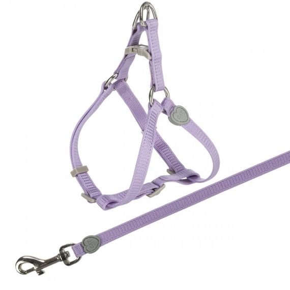 Шлейка з повідцем Trixie для котів Premium нейлон 26-37 см/10 мм | Зображення 1