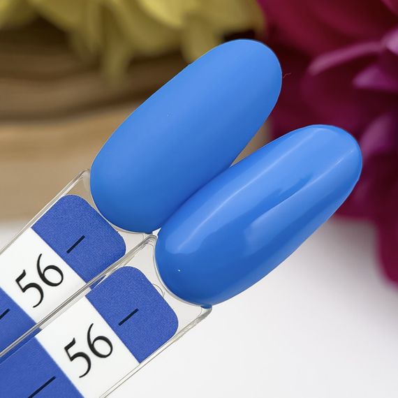 Гель-лак Crooz 56 (насичений блакитний) 8мл | Зображення 1