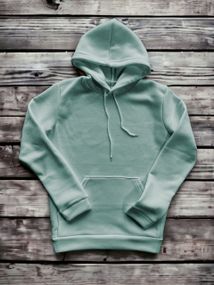 Женский теплый худи толстовка на флисе DA2444 размер 3XL цвет мятный