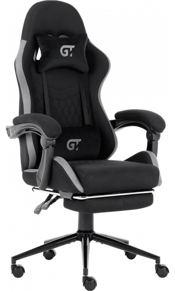 Кресло геймерское GT Racer X-2324 Fabric BlackGray | Зображення 2
