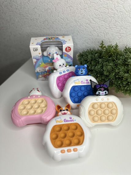 Іграшка-антистрес Pop it PRO Bear Blue / Електронна приставка консоль для дітей | Зображення 5