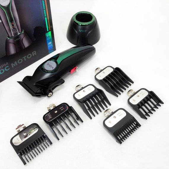 Аккумуляторная машинка-триммер для стрижки волос VGR, Триммер для сложной стрижки волос MX-15 | Зображення 9