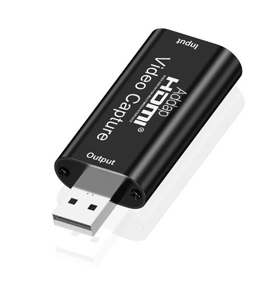 Внешняя видео карта видеозахвата HDMI - USB 2,0 для стримов и записи экрана, конвертер потокового видео Addap VCC-01 | Зображення 3