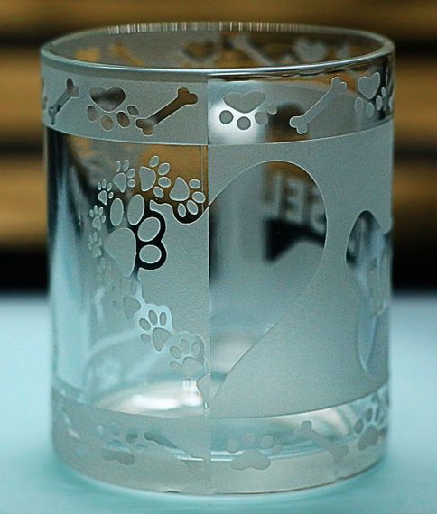 Стеклянная чашка кружка 320 мл с гравировкой Джек-рассел-терьер подарок для владельца собаки | Зображення 2