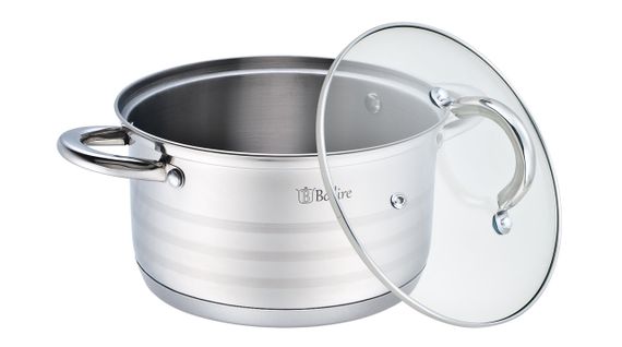 Каструля із кришкою BERGAMO BOLLIRE 30 см 10 л | Зображення 1