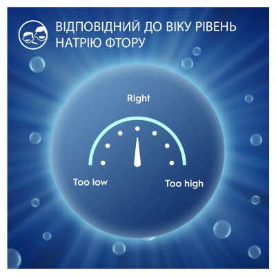Детская зубная паста Oral-B Pro Kids для детей до 6 лет 50 мл (8700216089715) | Зображення 3