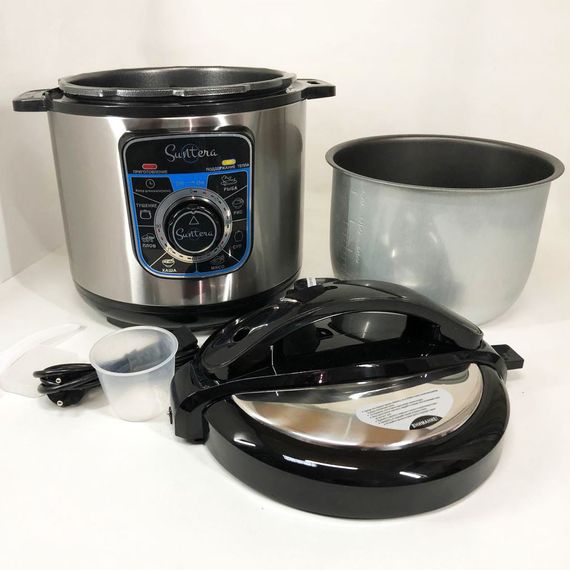 Мультиварка 5 л SUNTERA, Багатофункціональна мультиварка рисоварка багатофункціональна AU-66 | Зображення 7