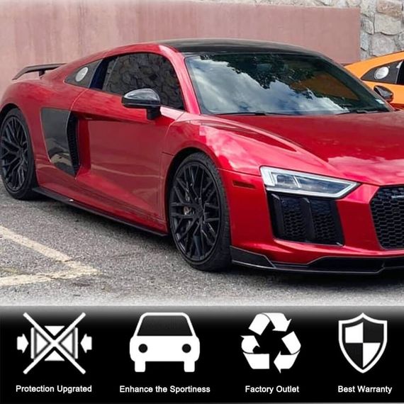 Боковые пороги V3 (Карбон) для Ауди R8 2015- гг | Зображення 3