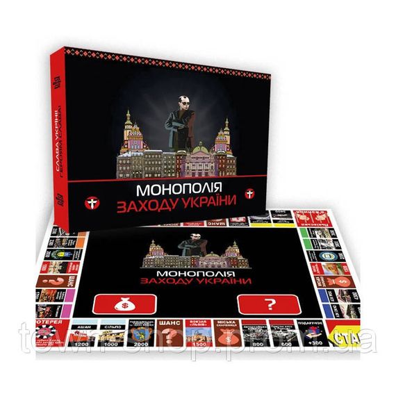 Настольная игра "Монополия Запада Украины" PLR-0040 от 2 до 5 игроков | Зображення 6