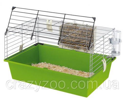 Клетка для морской свинки Ferplast Cavie 60 зеленая 58х38х31.5 см 57012411
