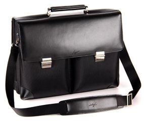 Елегантний діловий портфель Fouquet NBC-1001B чорний
