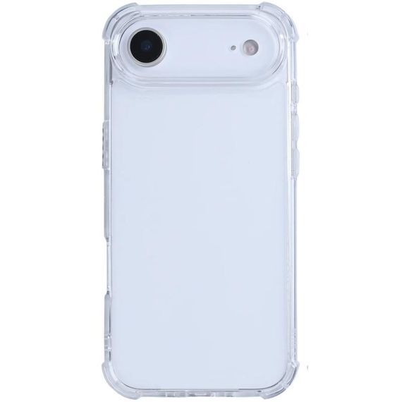 TPU чохол GETMAN Ease logo посилені кути для Apple iPhone 17 Air (6.5") Безбарвний (прозорий) | Зображення 3