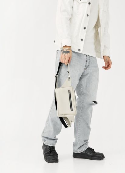 Чоловіча сумка бананка Sambag HARVI 24 × 16 × 6 см (88213030m) | Зображення 1