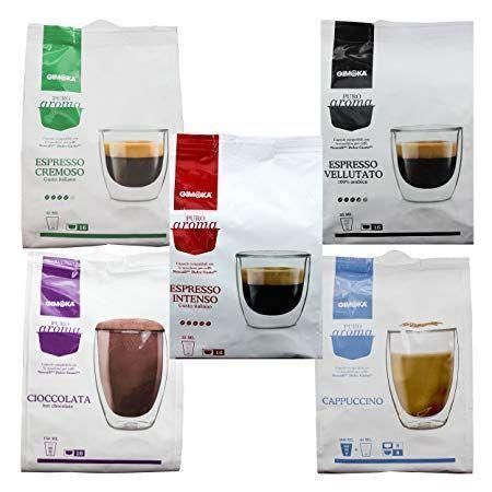 Кофе в капсулах Dolce Gusto Nescafe Gimoka Lungo 16 шт Италия Нескафе Дольче Густо | Зображення 2