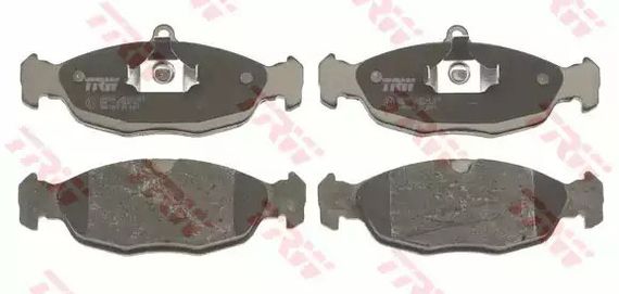 Колодки гальмівні дискові DAEWOO LANOS 1.5/1.6 (KLAT), NEXIA передн.  TRW (GDB1040) | Зображення 1