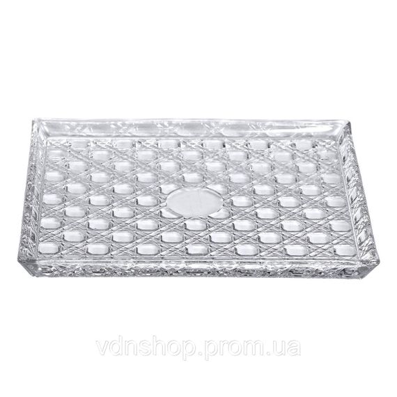 Блюдо для закусок Lirmartur скляне 24,5*20,5*2 см HP-YH-38 | Зображення 1