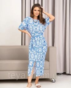 Плаття для жінок колір блакитний розмір XXL FI_008052