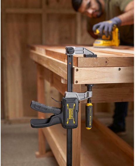 Струбцина FatMax гібридна, 600мм STANLEY FMHT83008-0 | Зображення 3