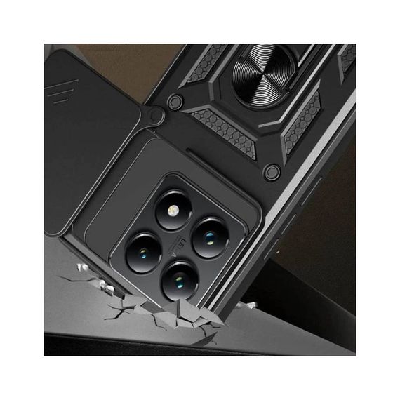 Чохол до мобільного телефона BeCover Military Xiaomi 14T Black (712559) | Зображення 2