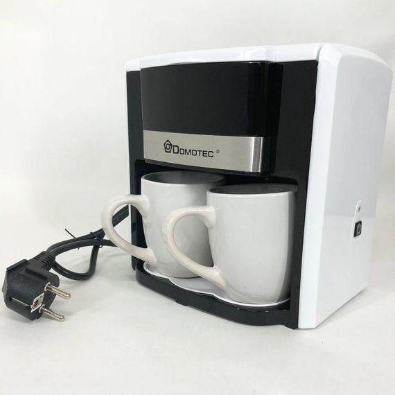 Маленька кавоварка Domotec MS-0706 / Маленька кавоварка для дому / Кавоварка WD-564 для дому | Зображення 7