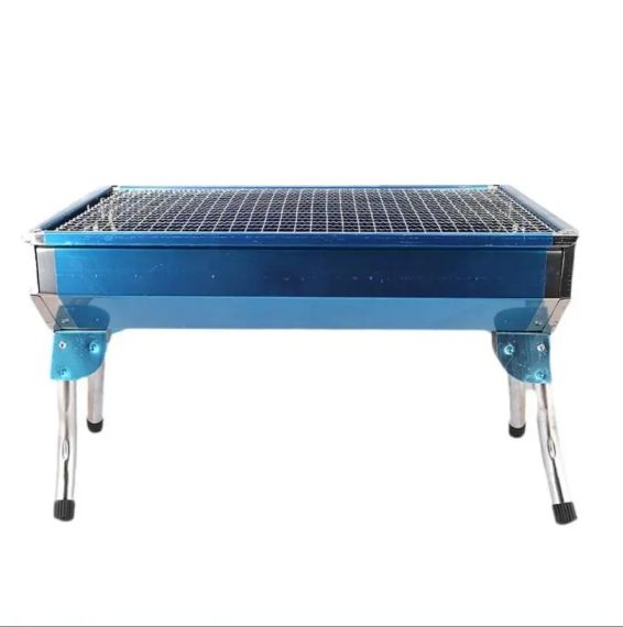 Переносной мангал с решеткой для шашлыка и гриля GP-4274 48*33*29cm | Зображення 2