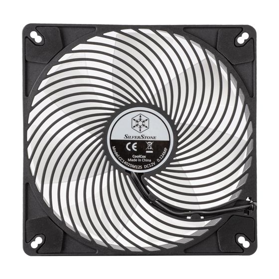 Корпусной вентилятор Silver Stone  Air Penetrator AP140I-ARGB, 140мм, 4 pin PWM + 4-1 pin ARGB (5V LED), черные лопасти, черная рамка (SST-AP140I-ARGB)
