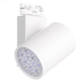 Светильник трековый поворотный LED 408/12W CW WH