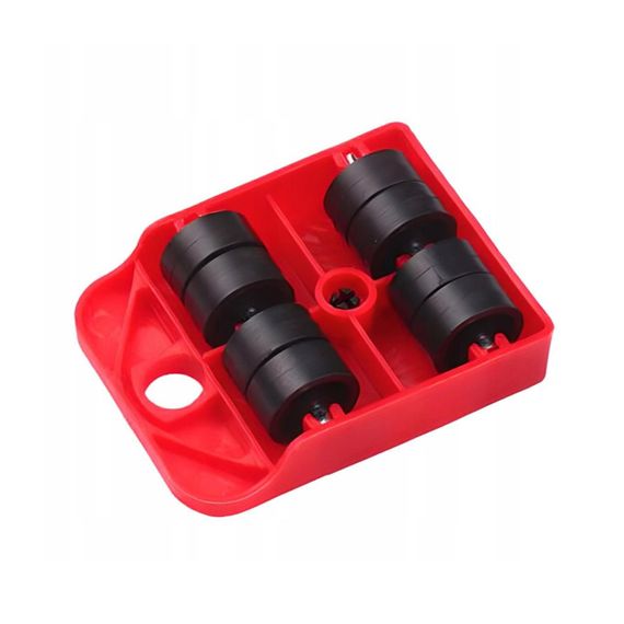 Набір для переміщення меблів 5в1, до 150 кг, MOVING HELPERS / Переносний підйомник для легкого траспортування / Домашній домкрат | Зображення 4