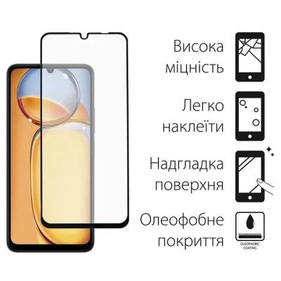Чехол для мобильного телефона Dengos Kit for Xiaomi Redmi 13C case + glass (Mint) (DG-KM-63) | Зображення 2