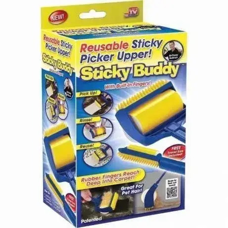 Липкий валик для уборки Sticky Buddy | Зображення 3
