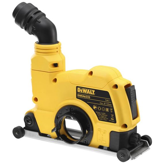 Защитный кожух 125 мм для отвода пыли - бороздодел DeWALT DWE46225 | Зображення 5
