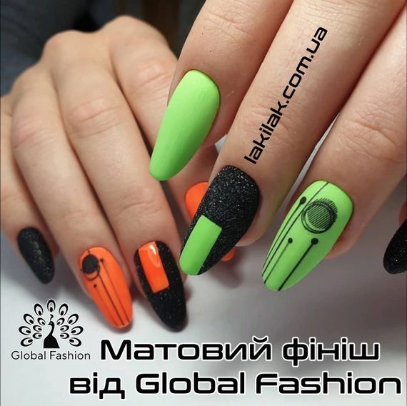Матовий топ Global Fashion 12мл без липкого шару