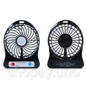 Міні вентилятор mini fan з акумулятором