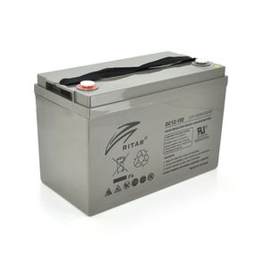 Акумуляторна батарея AGM RITAR DC12-100, Gray Case