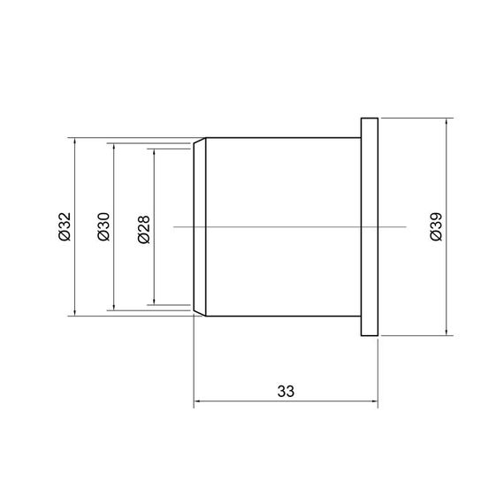 Заглушка PPR каналізаційна TA Sewage 32 TASCAPPP32 | Зображення 1