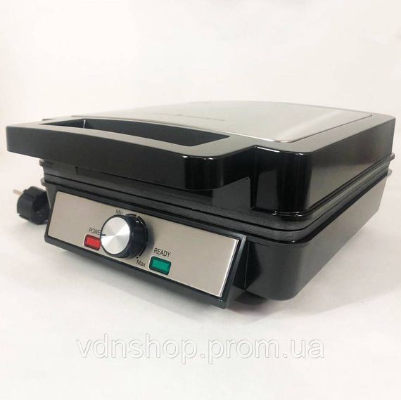 Вафельниця з безпечним покриттям SeaBreeze SB-0101 1200 Вт, Бюджетна вафельниця Дешева WU-95 | Зображення 9