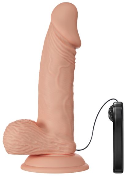 Вібратор на присосці BAILE - Beautiful Zebulon Vibration 7.6", BW-008108ZR Sex Aura | Зображення 3