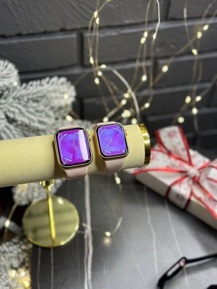Смарт - годинник GS 9 MINI 41мм Рожеві