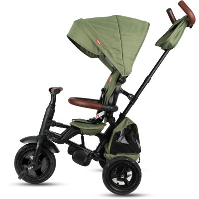 Детский велосипед QPlay Rito Deluxe Складаний Триколісний Green (S380-17RitoDeluxeGreen) | Зображення 1