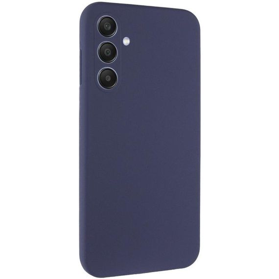 Чехол Silicone Cover Ummi Lakshmi Full Camera (AA) для Samsung Galaxy A36 5G Синий / Midnight Blue