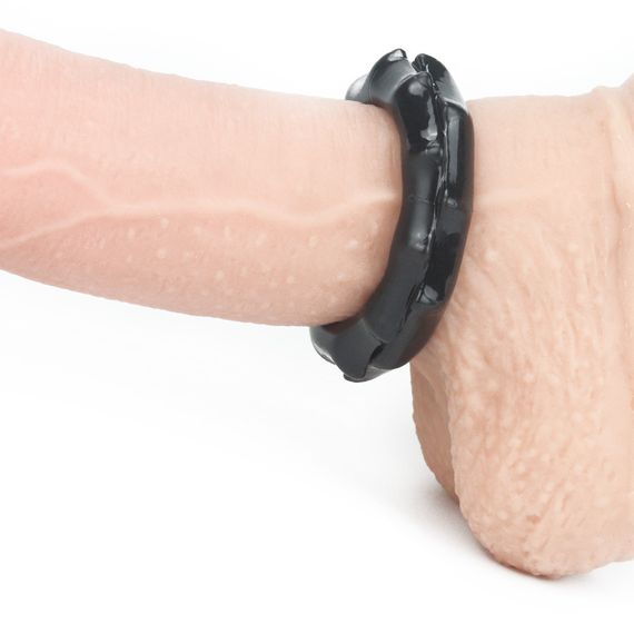 Ерекційне кільце - Power Plus Cockring 1 Black sexstyle | Зображення 5