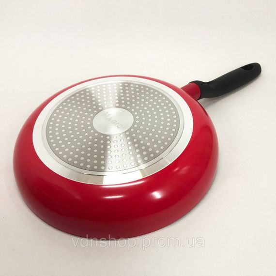 Сковорода алюмінієва з антипригарним покриттям MG-1178, Зручна сковорода для індукційної плити IL-50 | Зображення 4