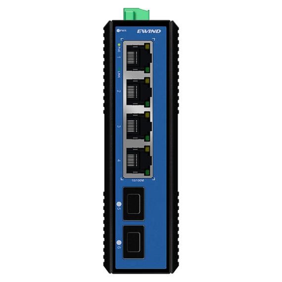 Ewind EW-PIS1706-4FE Комутатор 6 портів некерований