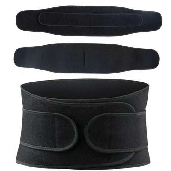 Пояс для спини при фізичних навантаженнях на липучках / Пояс на поперек / Ортопедичний пояс для попереку | Зображення 2