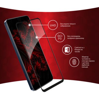 Стекло защитное Intaleo Full Glue RealMe C33 (1283126551840) | Зображення 2