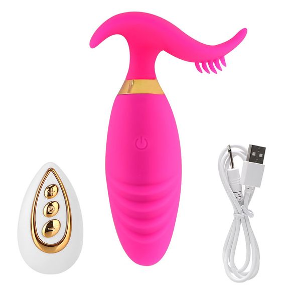Вібро яйце з пультом Babydoll Віброяйце Малиновий B25-2 | Зображення 1